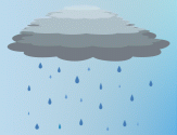 Weather Icon Light Rain